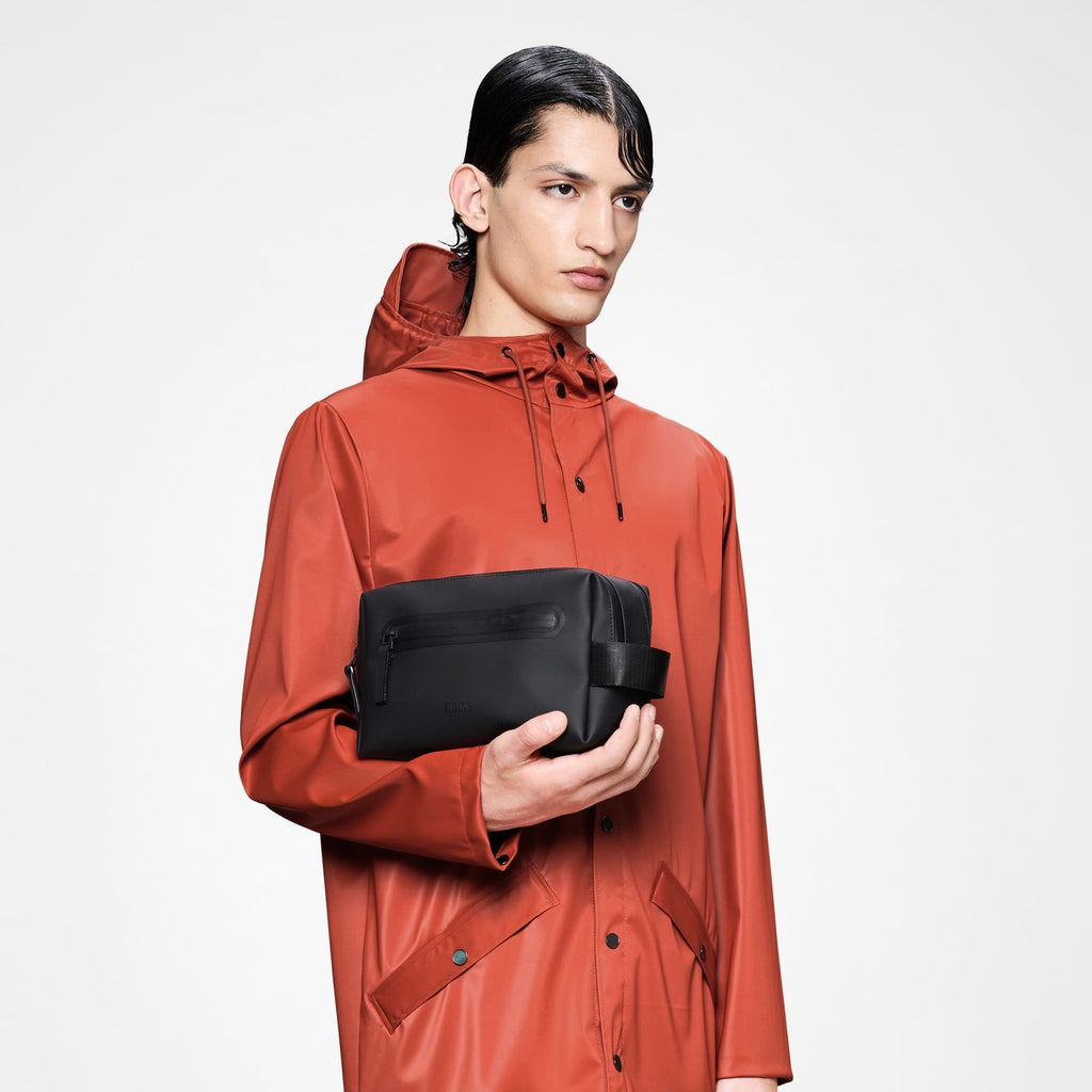 Wash Bag Zip - Black