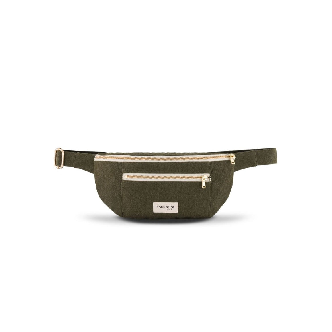 Nouveau sac banane en coton - Orsel - Military Green