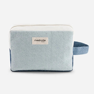 Trousse de Toilette - Tournelles XL - Denim Upcyclé