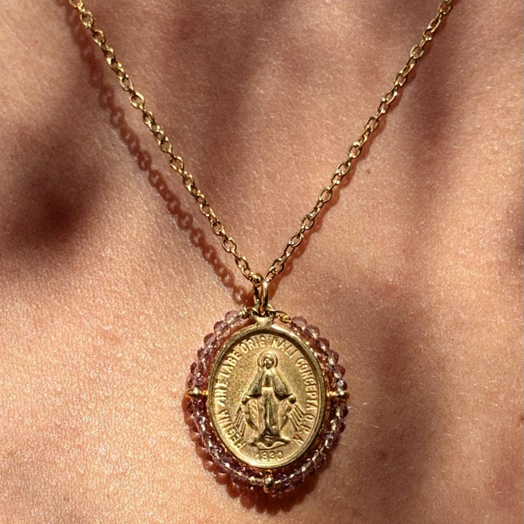 Collier Medaille Santa Maria - Parme