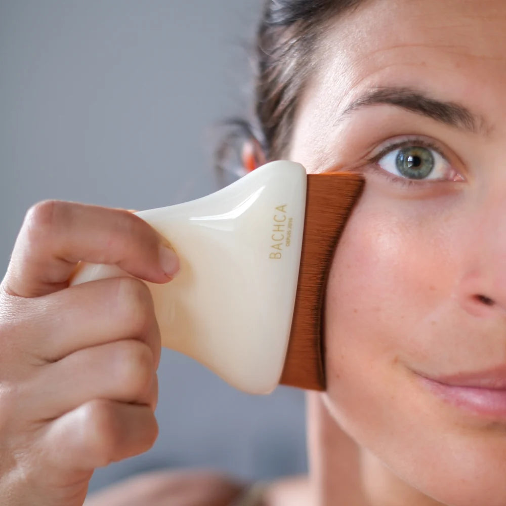 Brosse visage et drainage lymphatique