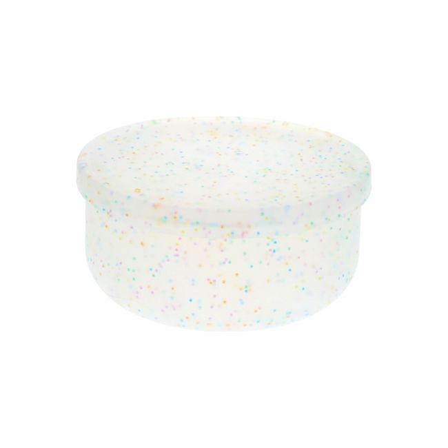 Boîte de conservation silicone glitter