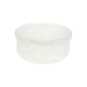 Boîte de conservation silicone glitter