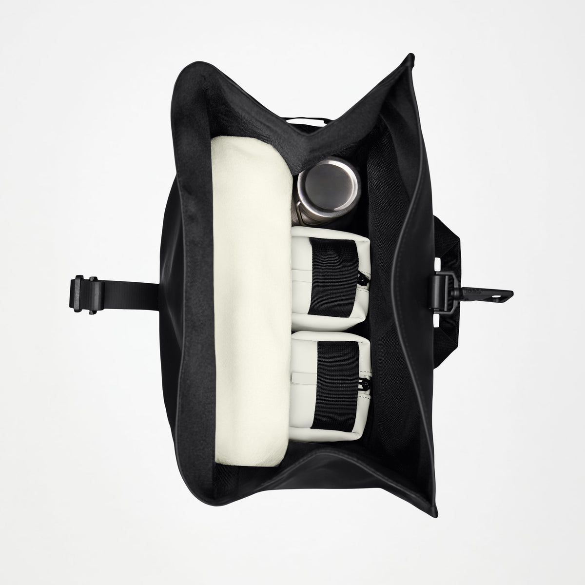 Rolltop Rucksack LARGE - Black