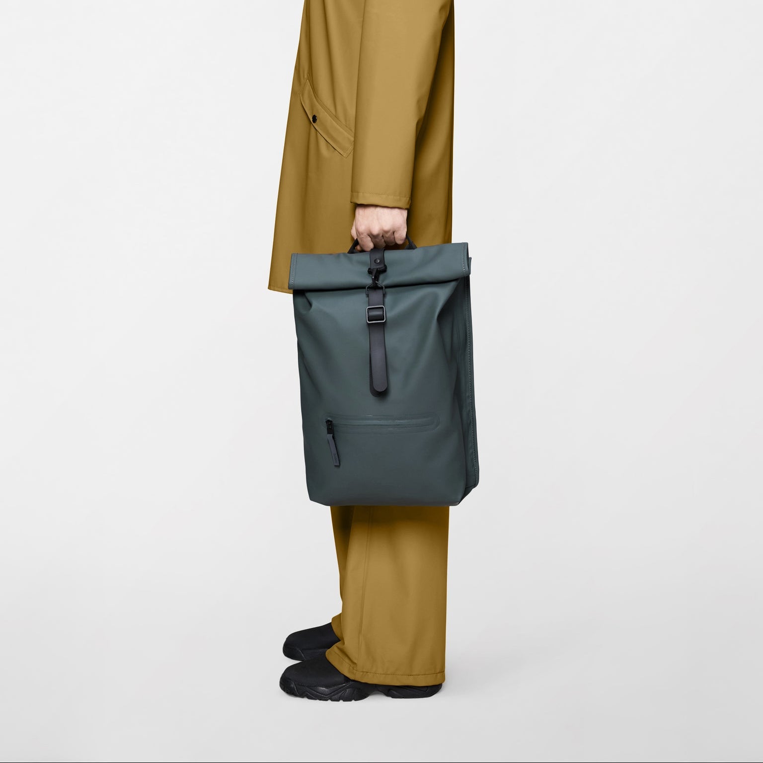 Rolltop Rucksack - Dark Green