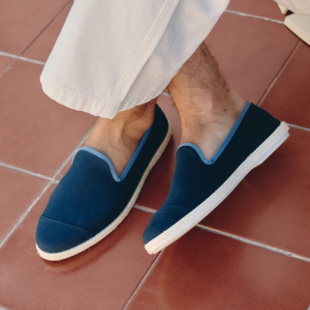 Espadrilles, Marine Indigo - Homme