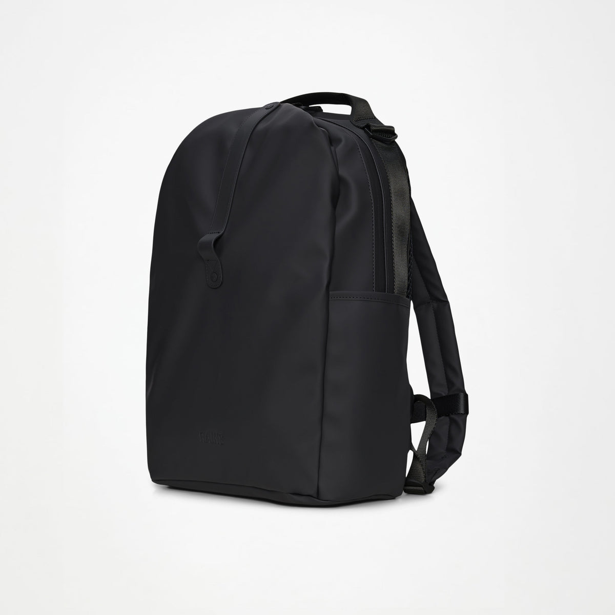 Clip Front Backpack - Black