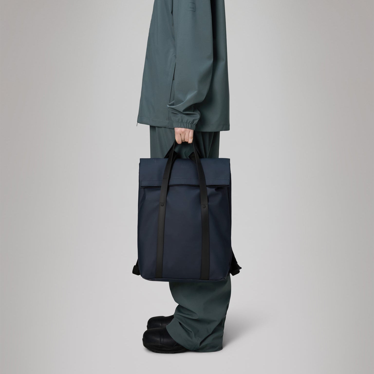 2 Way Tote backpack W3 - Navy