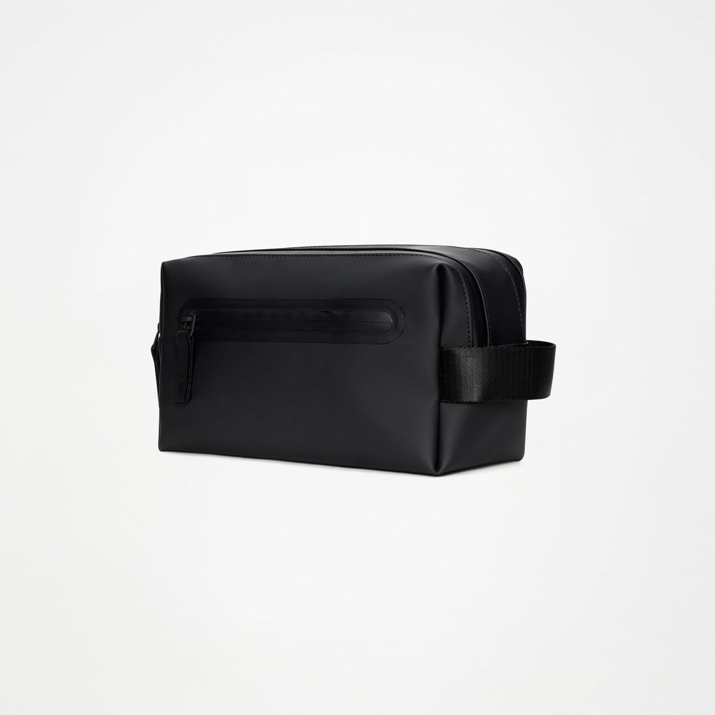 Wash Bag Zip - Black