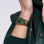 Bracelet Lily - Vert Forest