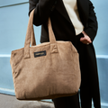 Célestins - Glazed Brown Corduroy - Sac 24h/week-end - Velours côtelé