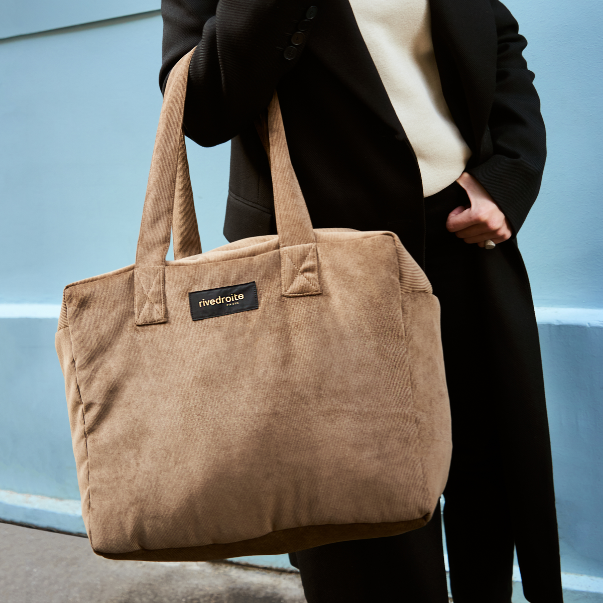 Célestins - Glazed Brown Corduroy - Sac 24h/week-end - Velours côtelé