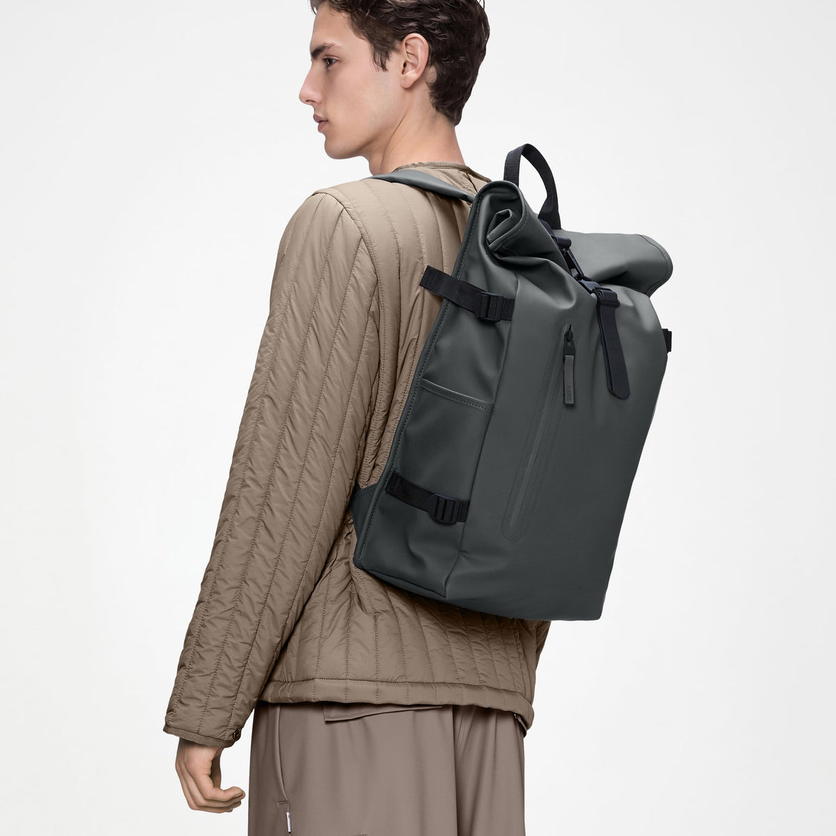Rolltop Rucksack LARGE - Dark Grey