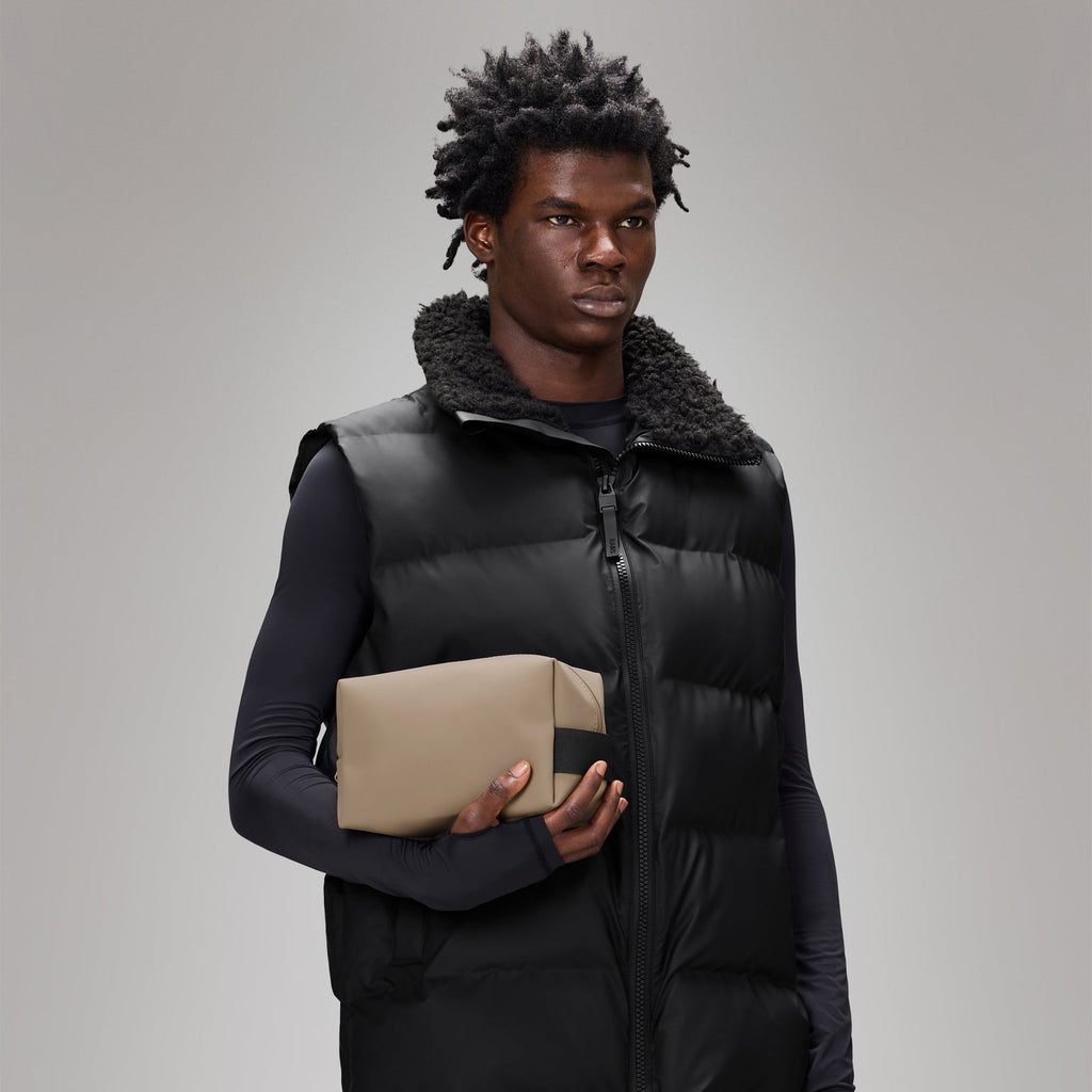 Wash Bag Small - Beige