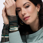 Bracelet Bangle - Vert Forest