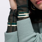 Bracelet Bangle - Vert Forest