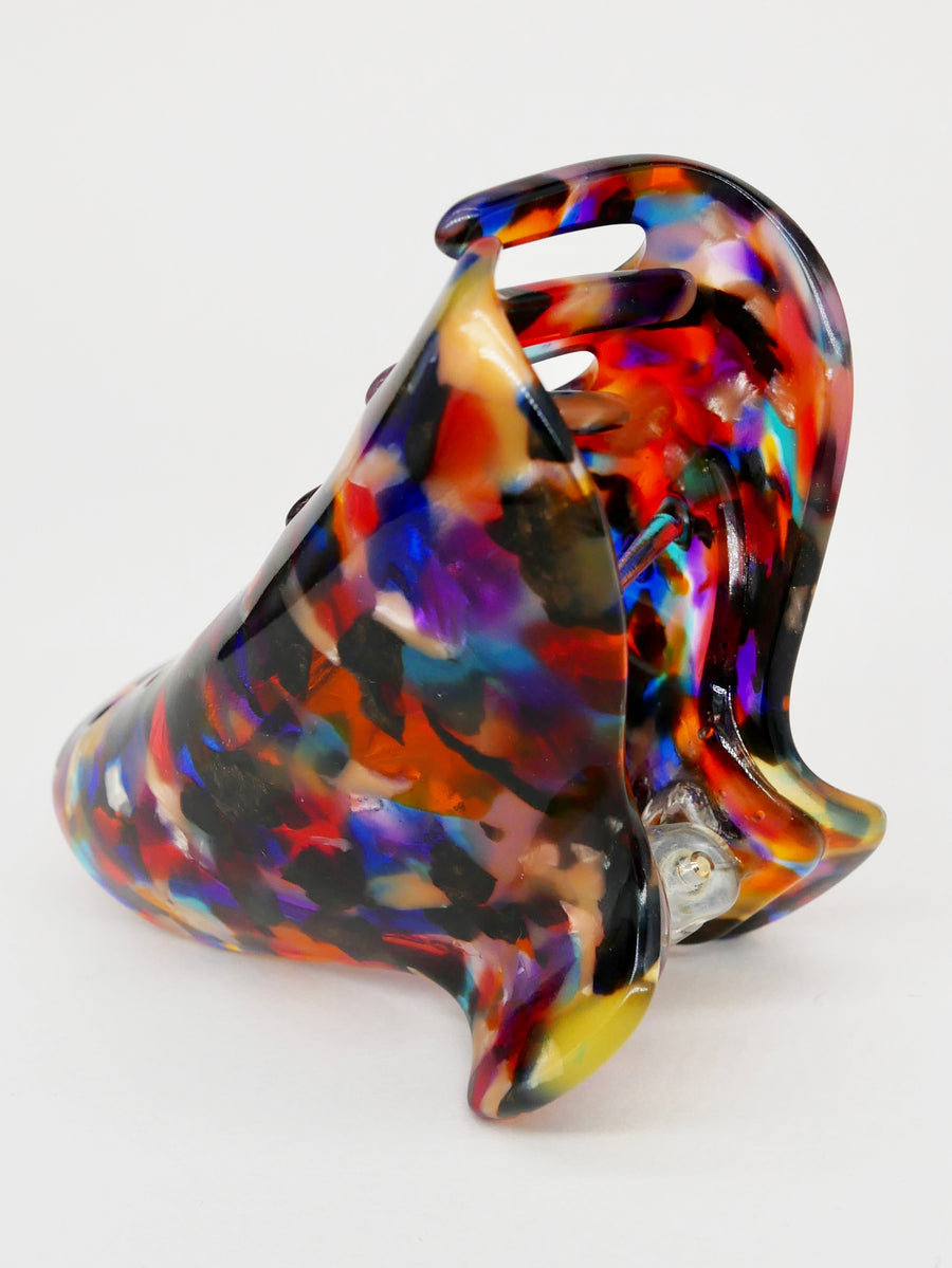 Pince multi 3,5 cm & 9 cm - Noir, bleu & orange