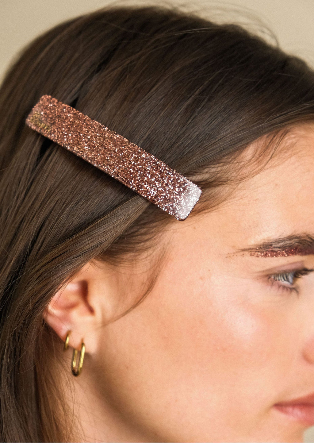 Barrette PAIBOR MIDNIGHT GLOW - clic-clac 9 cm