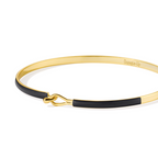 Bracelet Lily - Noir Carbon