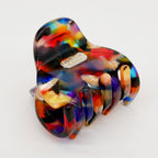 Pince multi 3,5 cm & 9 cm - Noir, bleu & orange