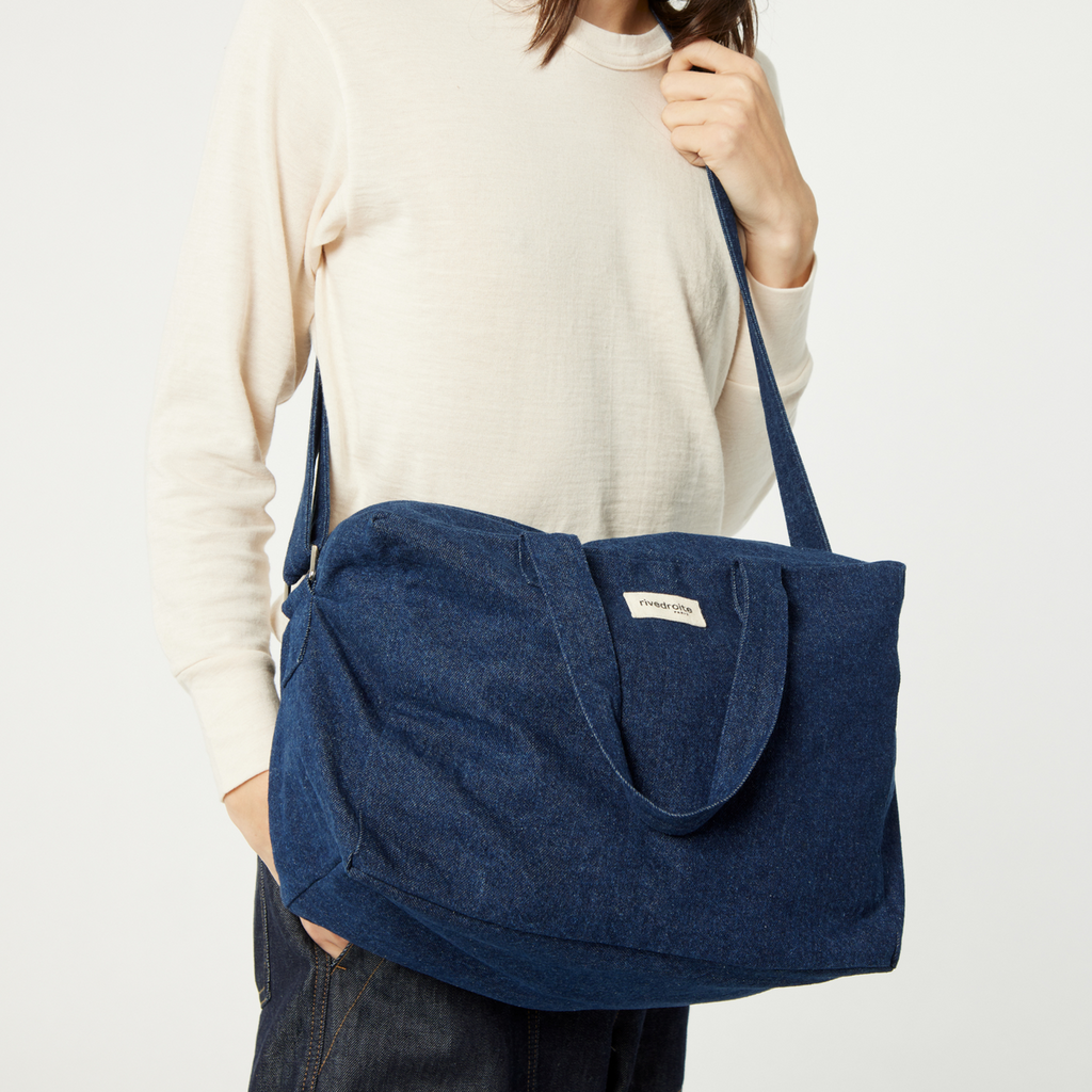 Sauval - Denim Brut - Sac bandoulière