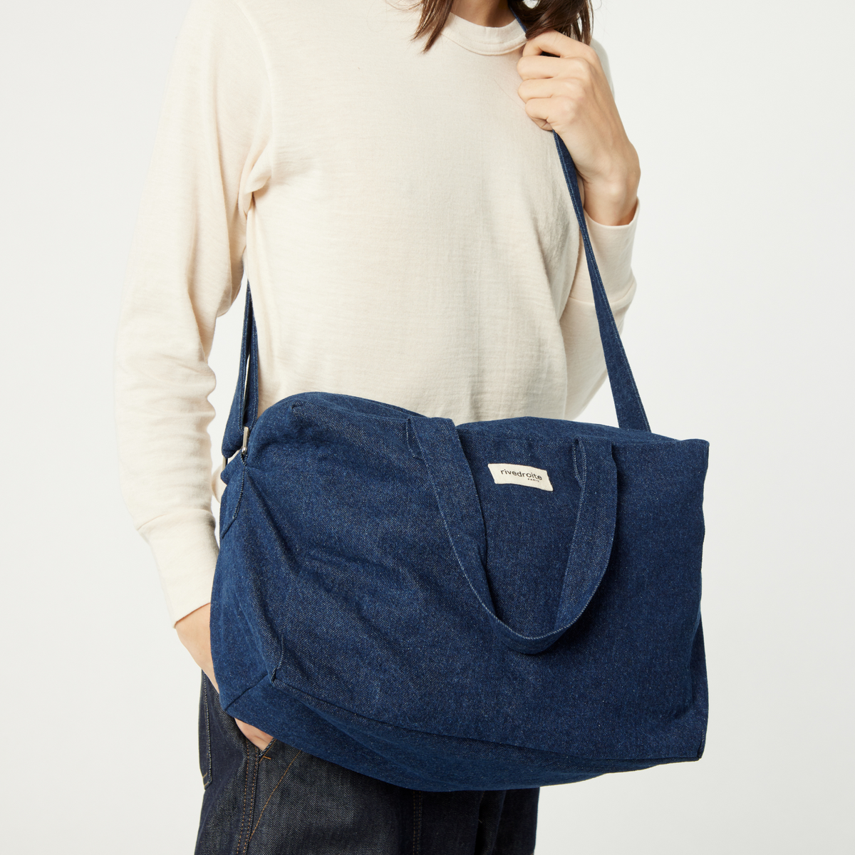 Sauval - Denim Brut - Sac bandoulière