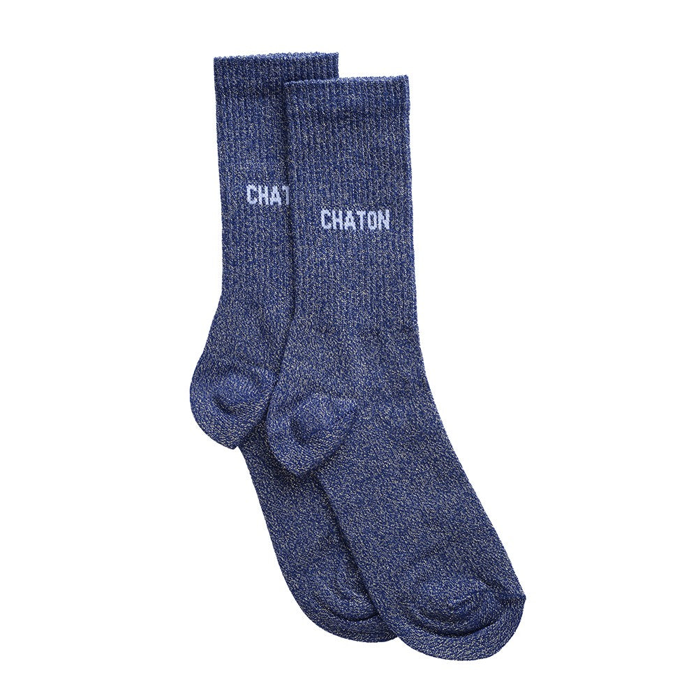 Chaton - Chaussettes paillettes Marine