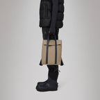 2 Way Tote backpack Mini W3 - Beige