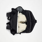 Clip Front Backpack - Dark Grey
