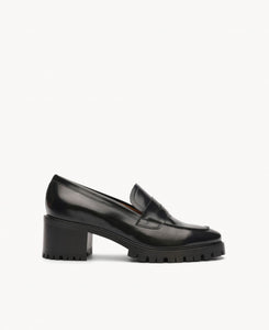 Mocassins n°81 - Polido Leather - Noir