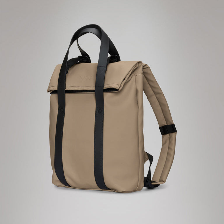 2 Way Tote backpack Mini W3 - Beige