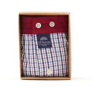 M5201 - Vichy marine & bordeaux