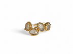 N°819 - Bague 4 minis pierres serties