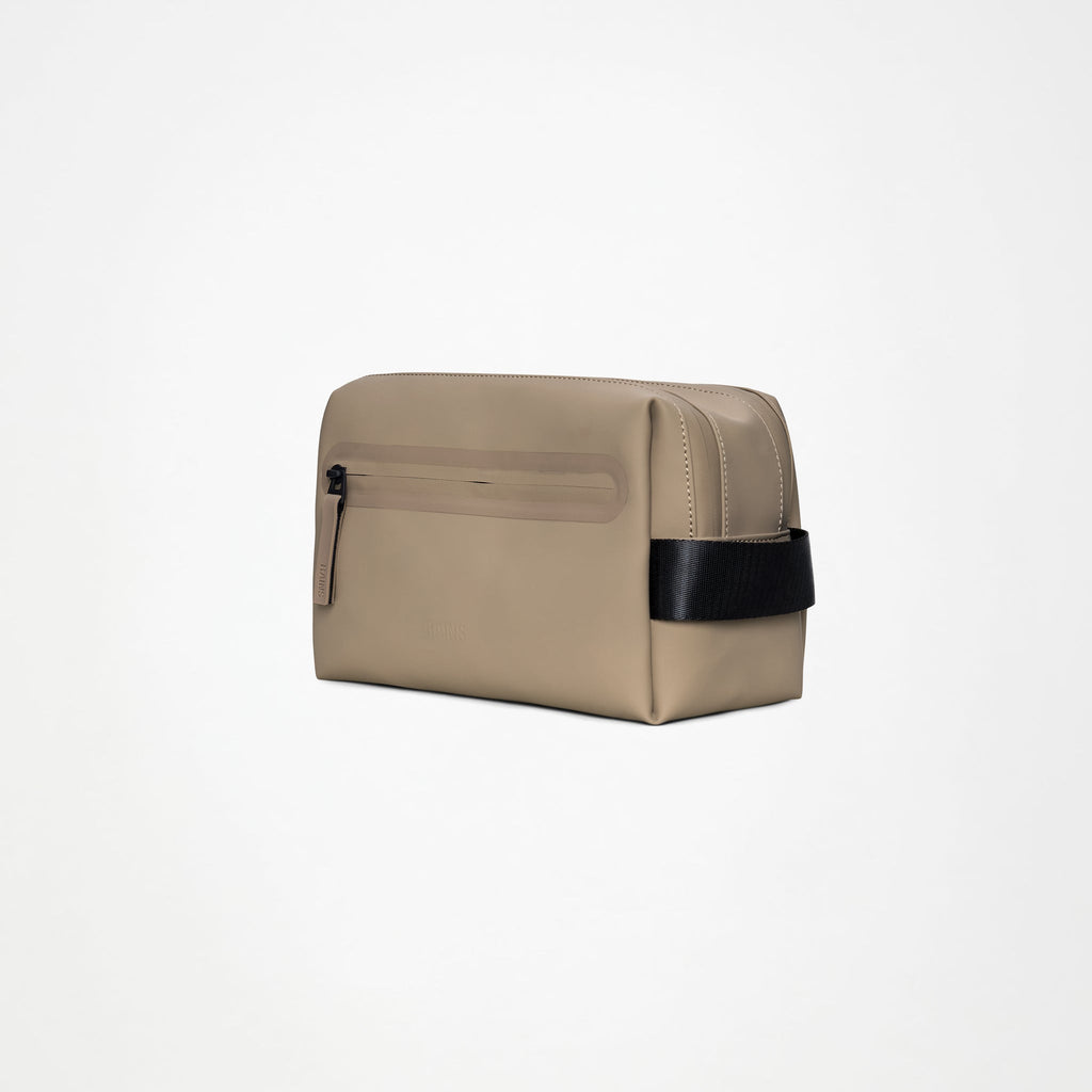 Wash Bag Zip - Beige