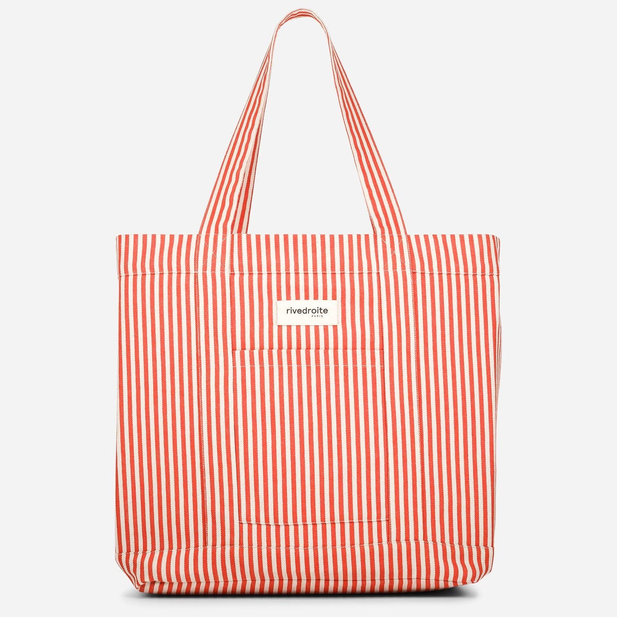 Amelot - Rayé Rouge - Coton recyclé