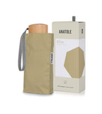 Elise - Mini parapluie vert olive – micro & solide