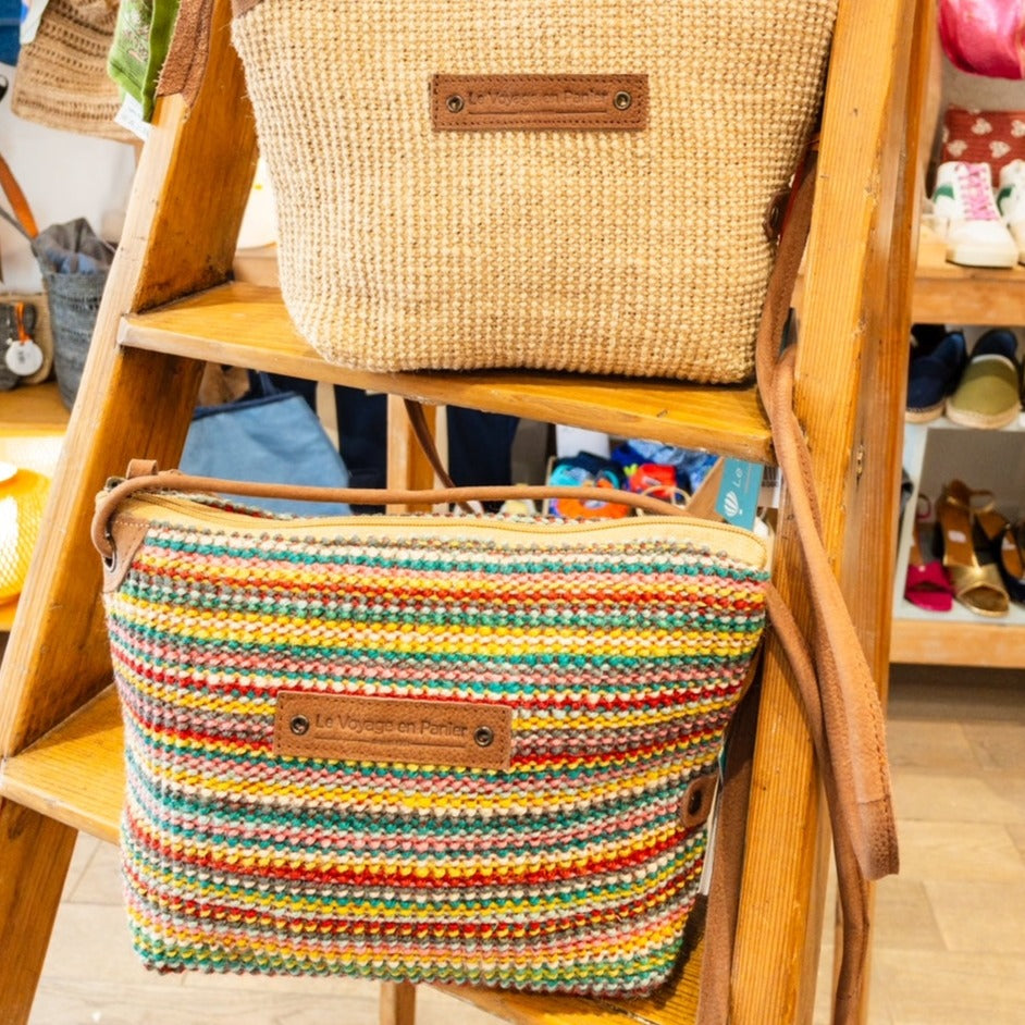 COTTINE - Sac en raphia