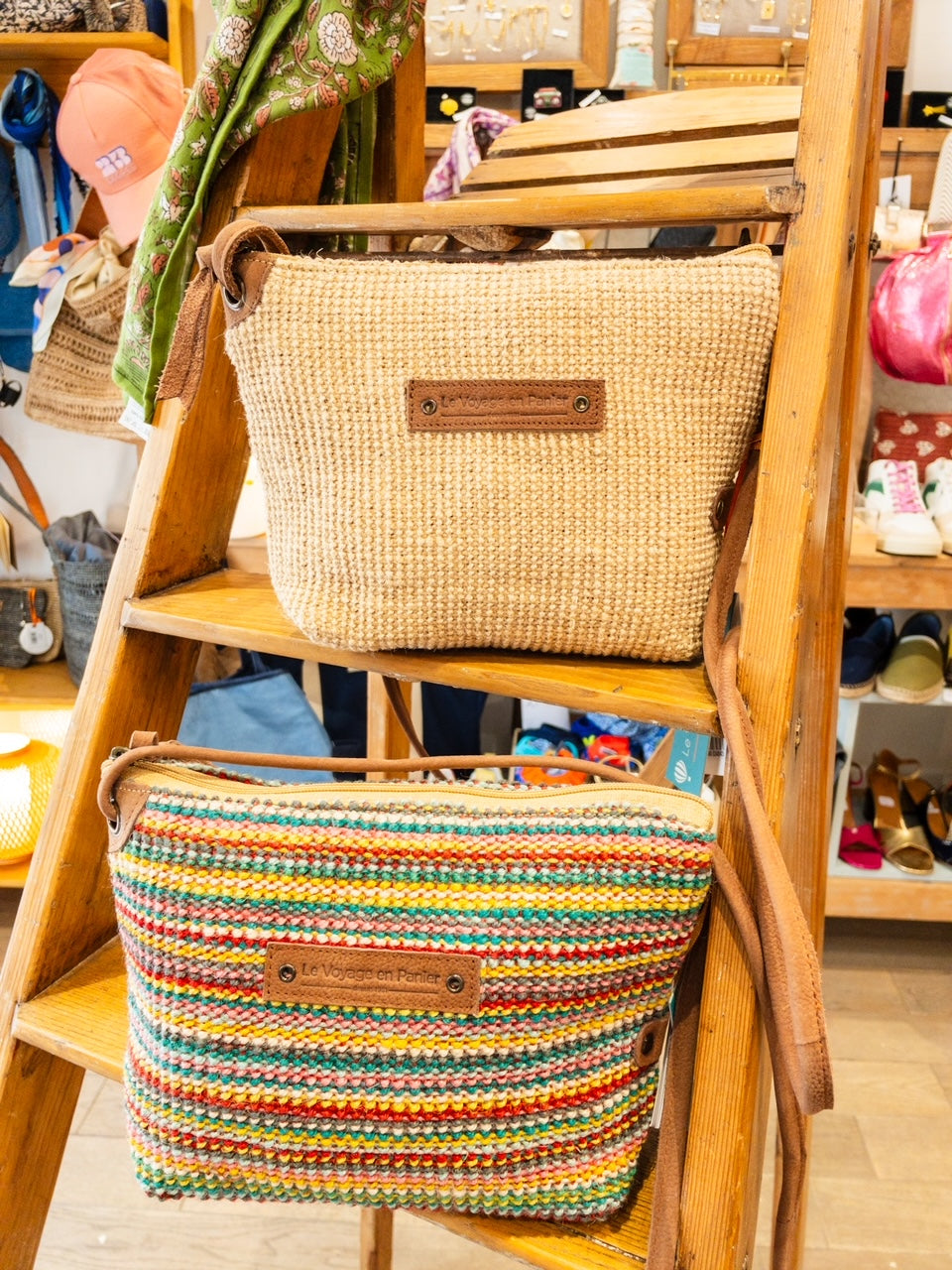 COTTINE - Sac en raphia
