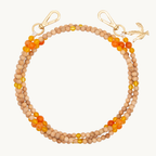 Bandouliere Arielle - Perles de bois Sunrise