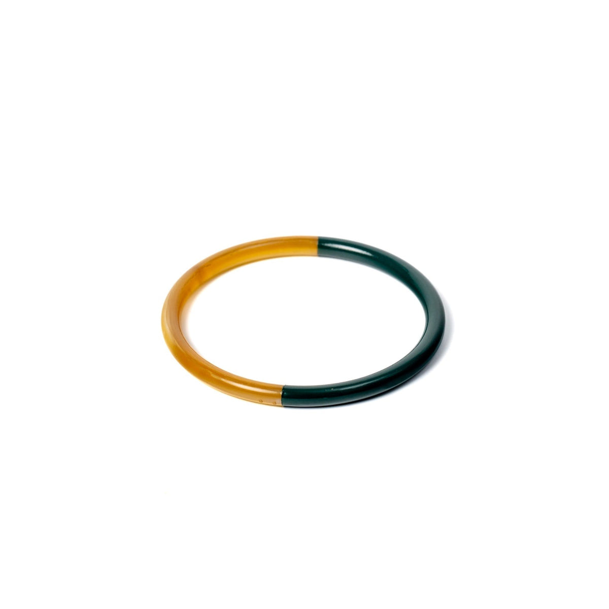 Joe Fin à l'unité - Amazone - bracelet en corne bicolore