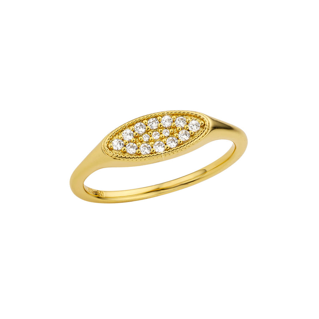 Oval Signet - Bague