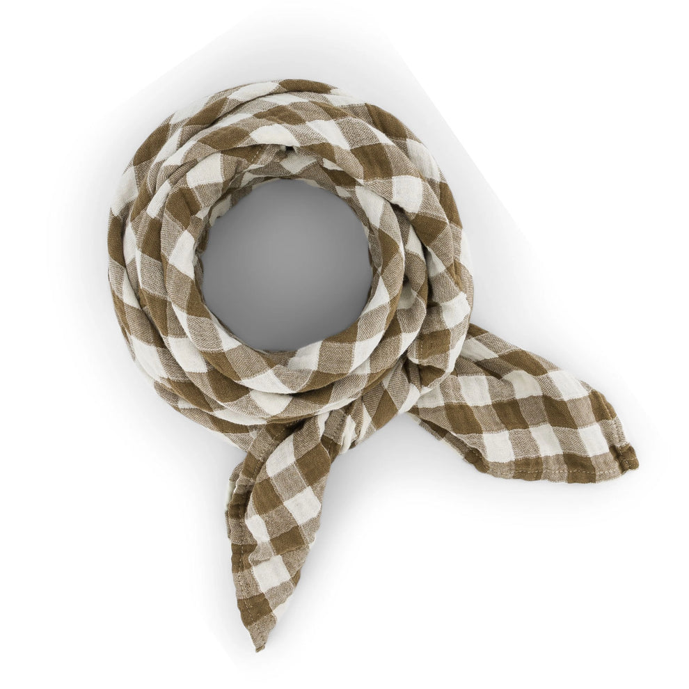 Petit Foulard Bianca - Vichy Nutria
