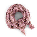 Grand Foulard Bianca - Leopard Candy Pink