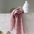 Grand Foulard Bianca - Leopard Candy Pink