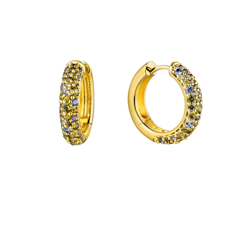 Grey Champagne - Boucles d'oreilles
