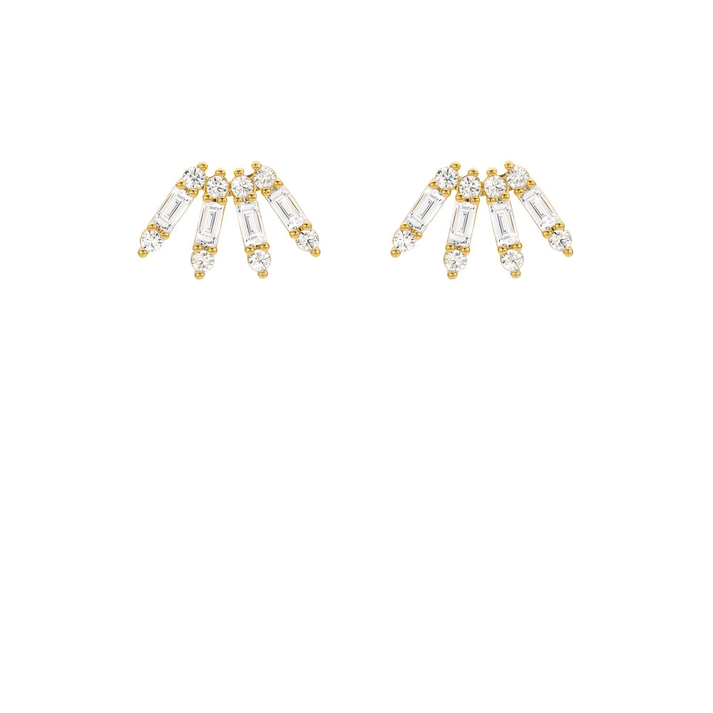 Ventaglio Or - Boucles d'oreilles