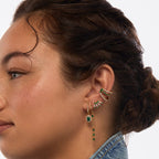 Green Rialto Or - Boucles d'oreilles