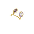 Yamato Amethyst - Boucles d'oreilles