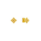 Sweet Lotus Or - Boucles d'oreilles