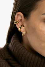 Groove Triplet Sofia Or - Boucles d'oreilles